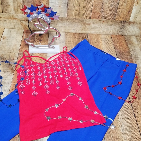 Aeropostale Tops - Aeropostale | Geometric Print V-Neck Cami